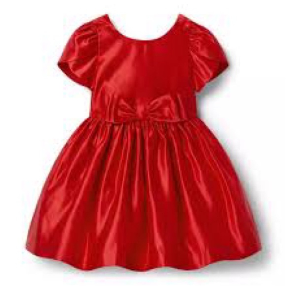 Janie and Jack Red Formal Kids Dress